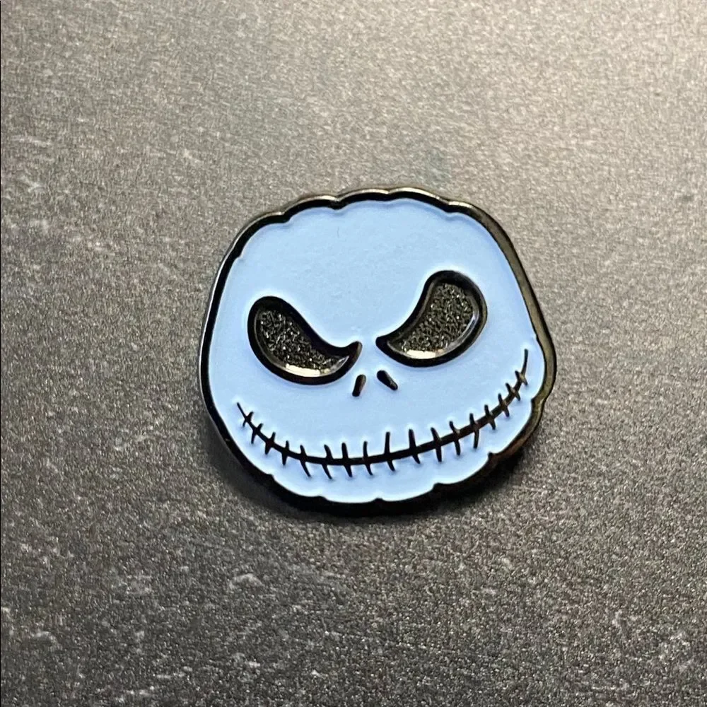 Jack Skull Enamel Pin/ Brooch